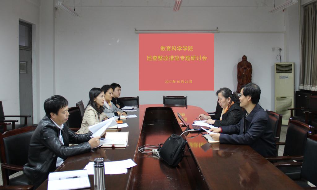 巡查整改措施专题研讨会